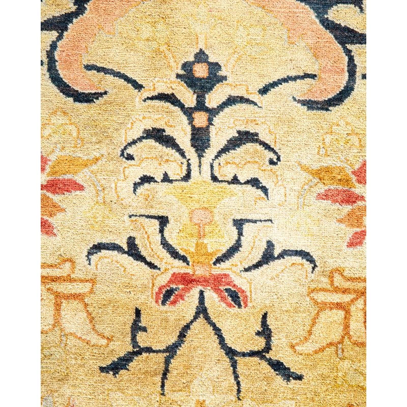 Classic One-of-a-Kind 6' 3" X 8' 10" Hand Knotted Area Rug