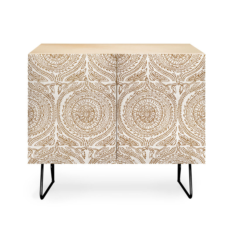 Rekisha Accent Cabinet, Black