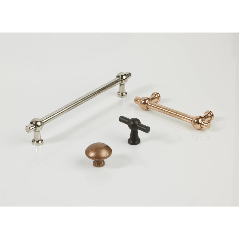 Schaub Garda Cabinet Knob 1-1/2", Light Bronze, Natural Bronze