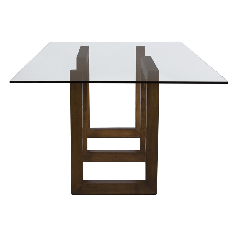 Table de salle à manger Reesa, Noyer, H 29 po x L 72 po x l 44 po