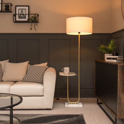 132.5cm Arched Floor Lamp