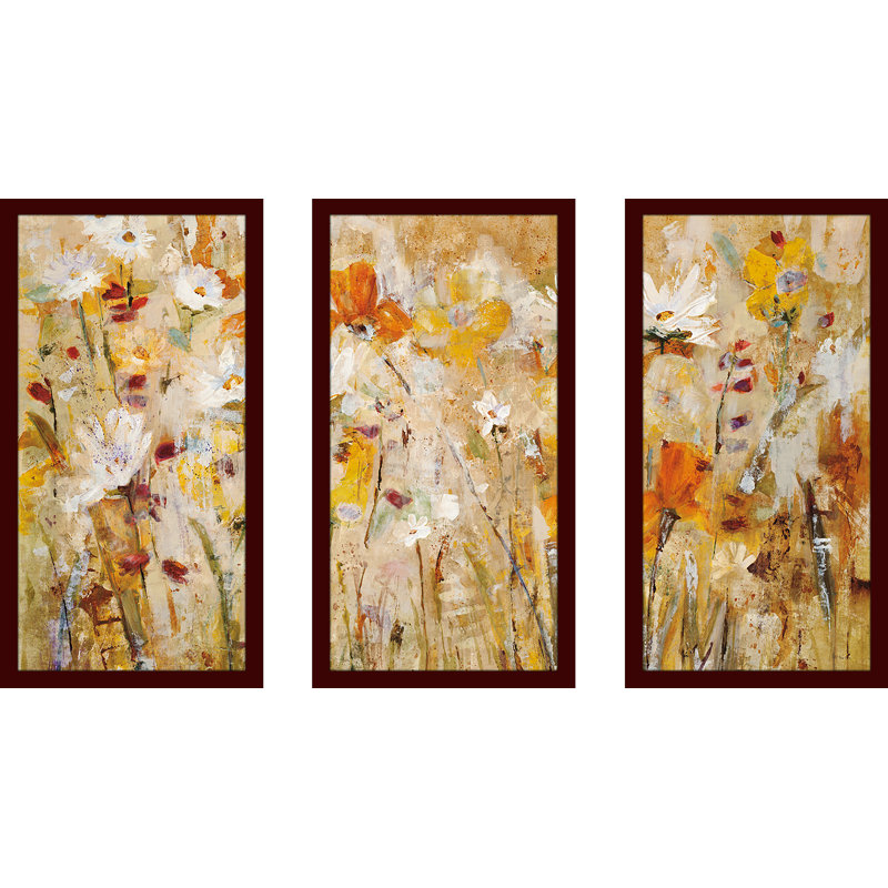 «Jostle», reproduction de peinture à l'acrylique à multiples images encadrée, H 33,5 po x l 52,5 po x P 1 po