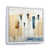 White Floater Framed