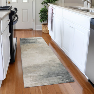 Tapis abstrait Premium Garett AMF1672 lavable à la machine