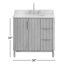Meuble-lavabo simple 36 po avec miroir Siena-1220418445-1220418444