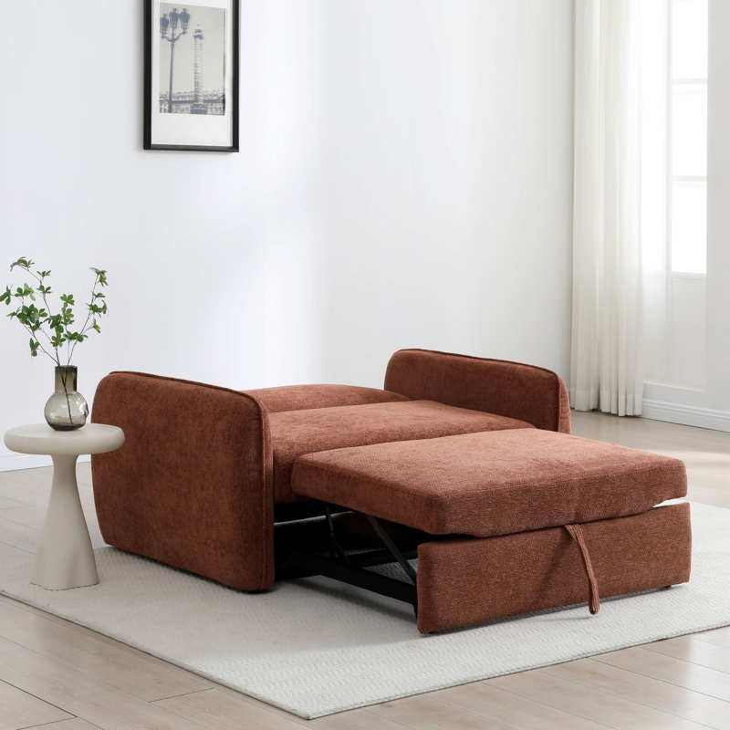 2 Seater Chenille Sofa Bed