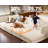 8 Seater Oversized Modular Sofa Extra Deep Cloud Corduroy Sectional Couch With Ottoman Chaise-1854943989
