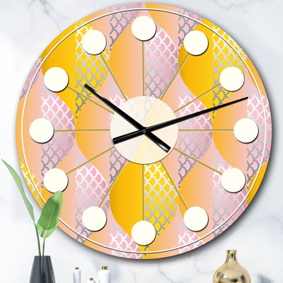 Horloge murale Golden Mid