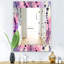 Miroir décoratif plumes éclectique-40085960
