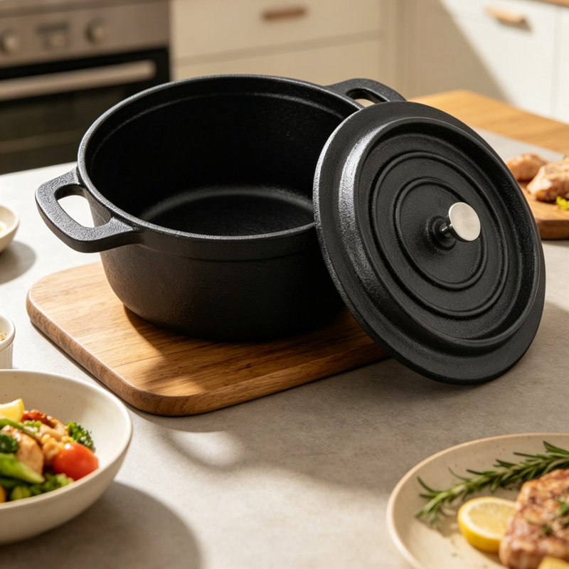 Belfry Kitchen 1L Cast Iron Dutch Oven