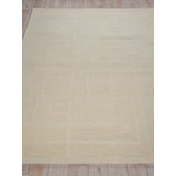 Maddox hand-tufted New Zealand Wool Ivory Area Rug