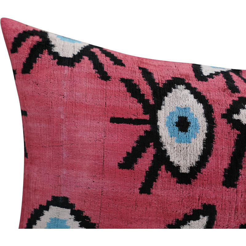 Velvet Rectangular Pillow Cover & Insert, Red