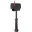 Titan Aluminum Post Mounted Mailbox