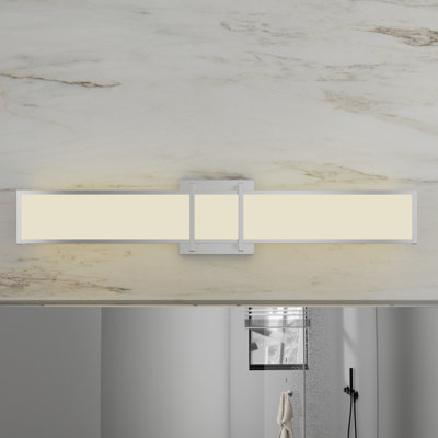 Barre d'éclairage de salle de bain 1 lumière DEL Aubrelle