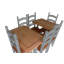 Westgate 4 - Person Extendable Pine Solid Wood Dining Set
