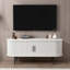 Console moderne avec compartiment de rangement et porte coulissante pour salon, chambre à coucher, bureau-131246932-131246936
