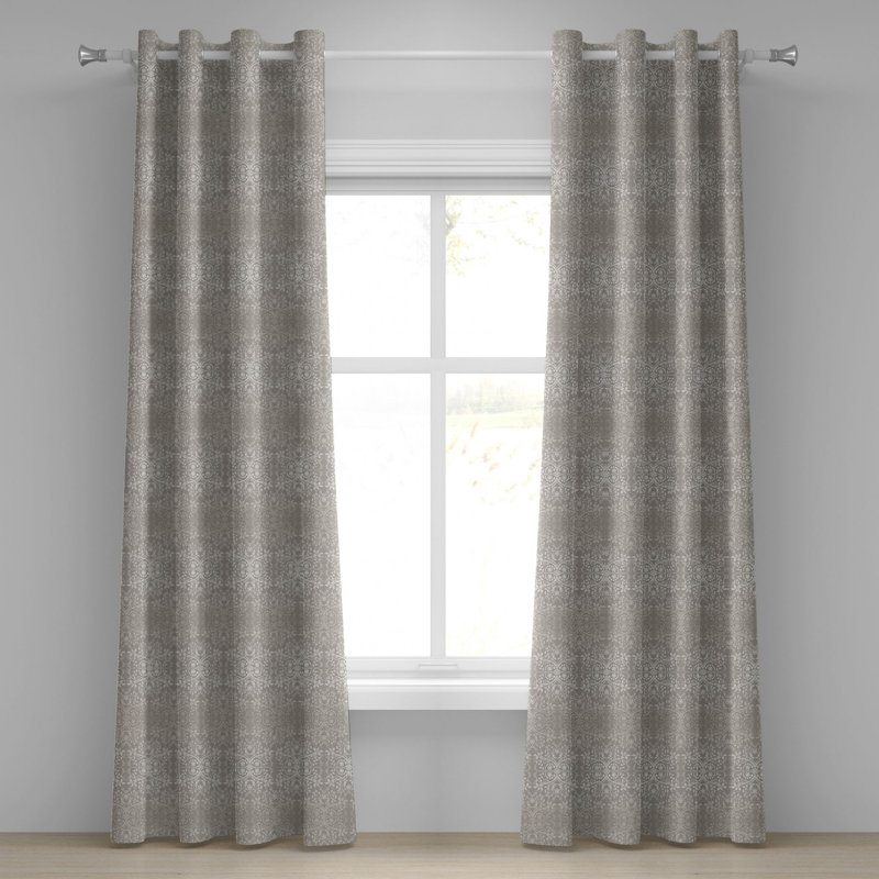 Sateen Blackout Curtain Pair, 50" W x 120" L