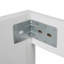 Ensemble de meuble-lavabo moderne avec lavabo, trou de robinet simple, panneaux de porte texturés, tiroir et rangement spacieux pour une utilisation pratique-2041848352