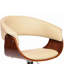 Tabouret de bar rotatif à hauteur ajustable Tani-1816069125
