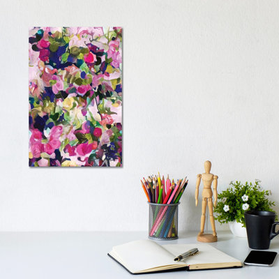Botanical Party 1 Piece Wrapped Canvas Wall Art
