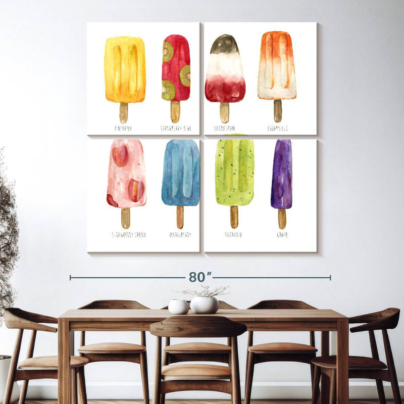 Yarlin Popsicles Come Chill, H 74 po x l 74 po
