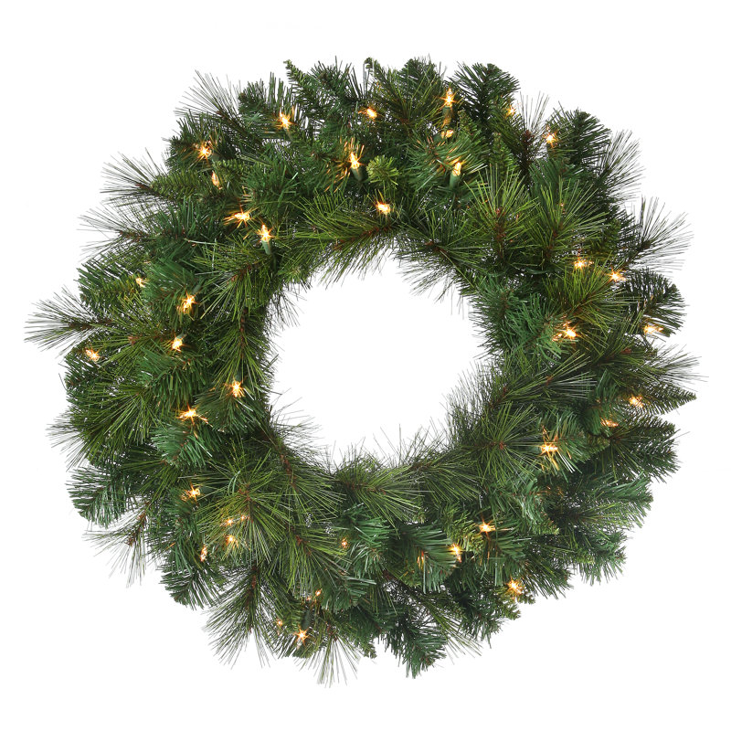 Couronne de luxe en PVC, H 24 po x l 24 po x P 4 po