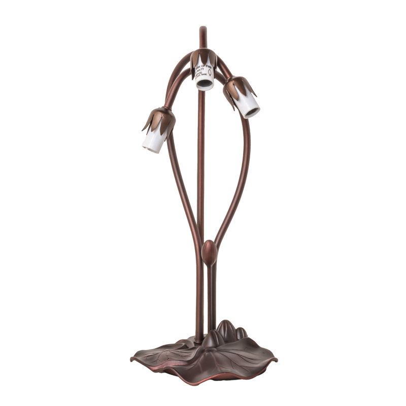 16" High Lily 3 Light Table Base