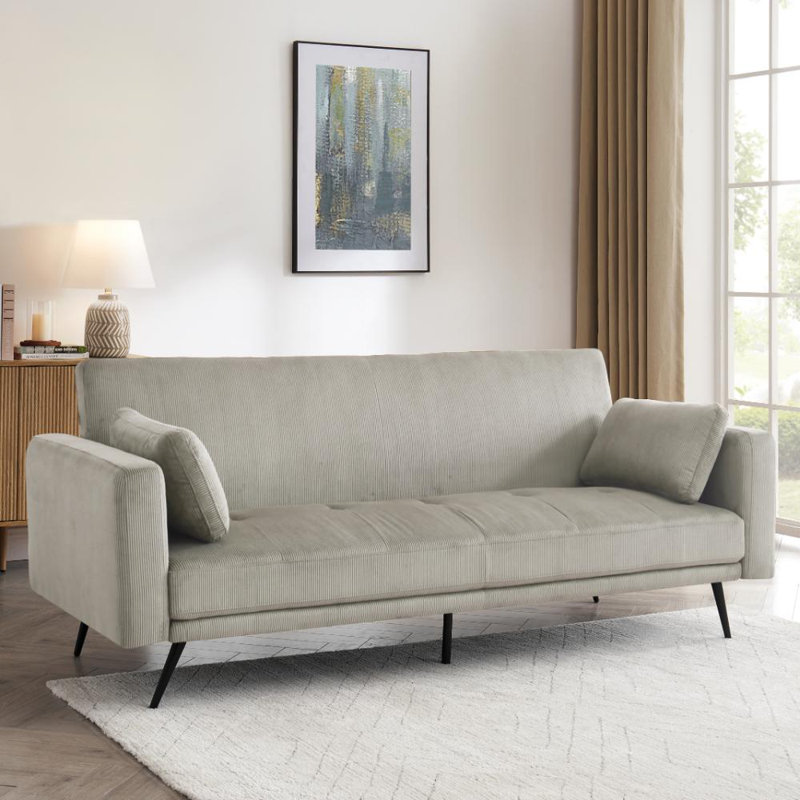 Tudor 3 Seater Sofa Bed, Beige