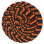 Dimonte Polypropylene Plastic Geometric Round Placemat
