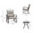 Fultonham 2 - Person Bistro Set with Cushions-906953713