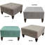 Repose-pieds de cocktail touffeté Hobson-21843418