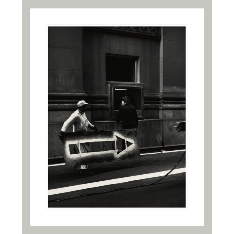 «San Francisco» par Minor White - estampe numérique encadrée, 28.86" H x 23.5" W
