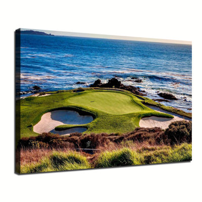 Pebble Beach Golf Course Poster