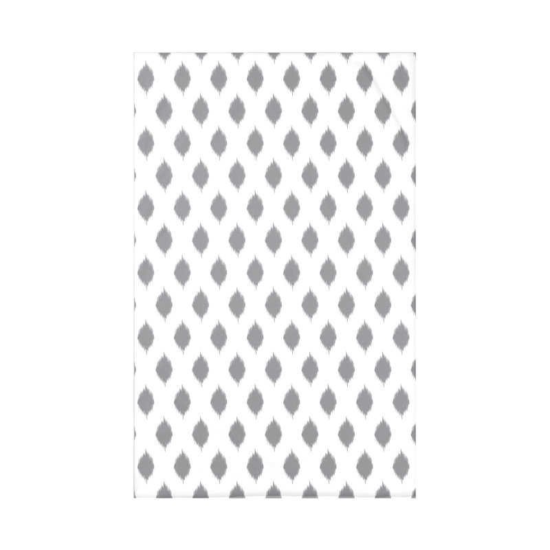 Jeté, L 50 po x l 60 po x P 0,5 po, Gris classique
