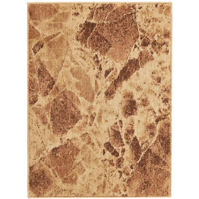 Tapis contemporain au lait Anastasia