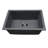24 in. x 18 in. Quartz Undermount Single Bowl Kitchen Sink-100413194