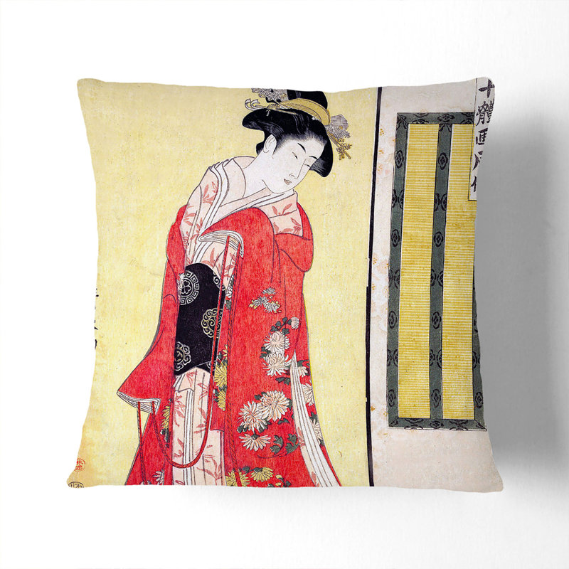 Square Throw Cushion, White, 55 x 55 cm