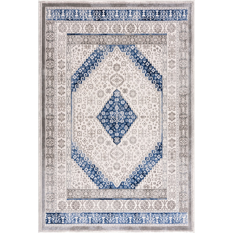Oriental Indoor Rug, Rectangle 4' x 6'