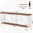 Coffee Table,2-Tier Console Table,Modern Sofa Table-1292488788