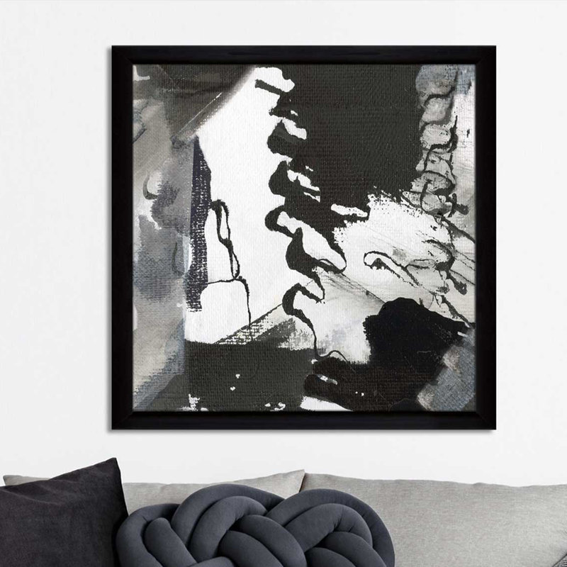 « so close iii », reproduction de peinture à l’acrylique encadrée, H 27,5 po x l 27,5 po x P 0,75 po
