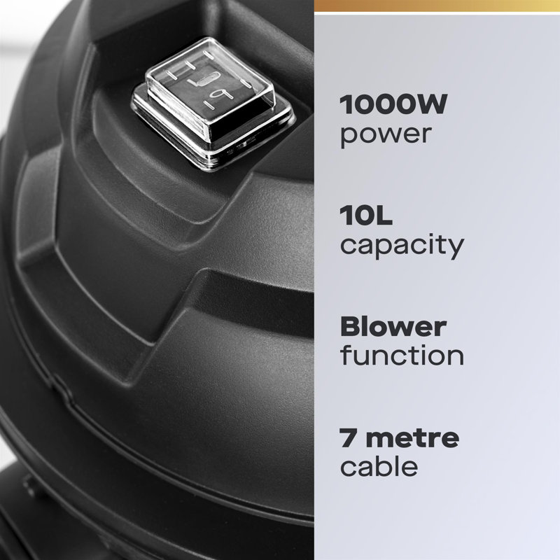 Daewoo Wet / Dry Vacuum, Black