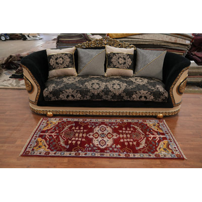 Geometric Traditional Oriental Rug 3x6