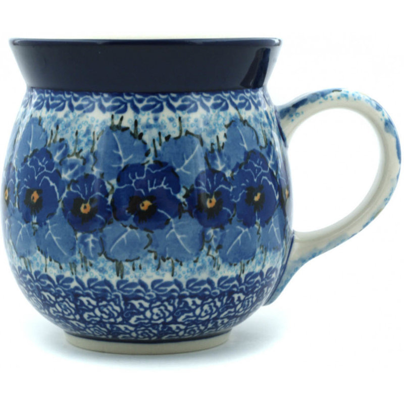 Grande tasse à bulles en grès 8 oz - French Winter, 16