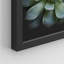 «Desert Succulent Close Up Blue and Green Lily Pad» sur papier-98265986-98265987