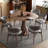 Ancient style solid wood dining table-2056557473
