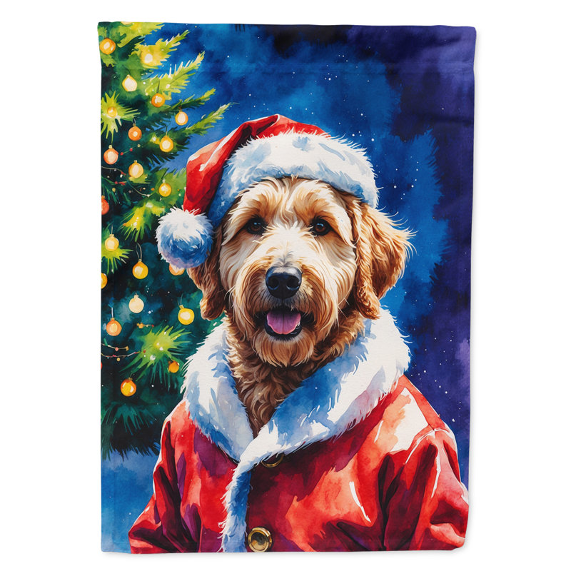 Drapeau de jardin Doberman Pinscher, Labradoodle