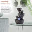 Outdoor Cascade Fountain with Lights