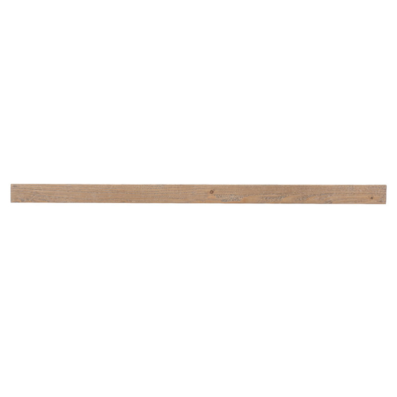 Brylee Floating Wood Fireplace Mantel Shelf, 9" D x 5.5" H, 60", Cinnamon
