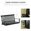 Balancelle de patio 2 places Outsunny-592341086-660132268