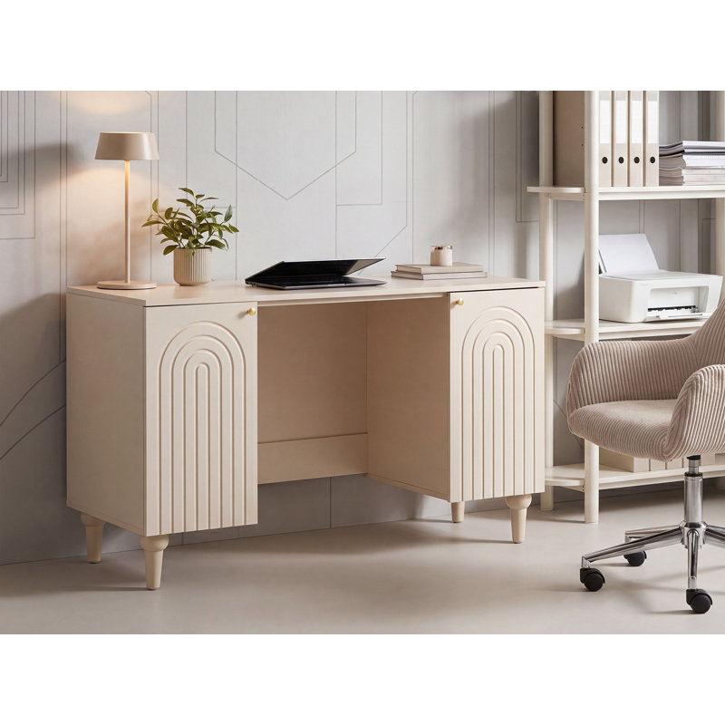 ARVANI MDF Solid Wood Executive Desk